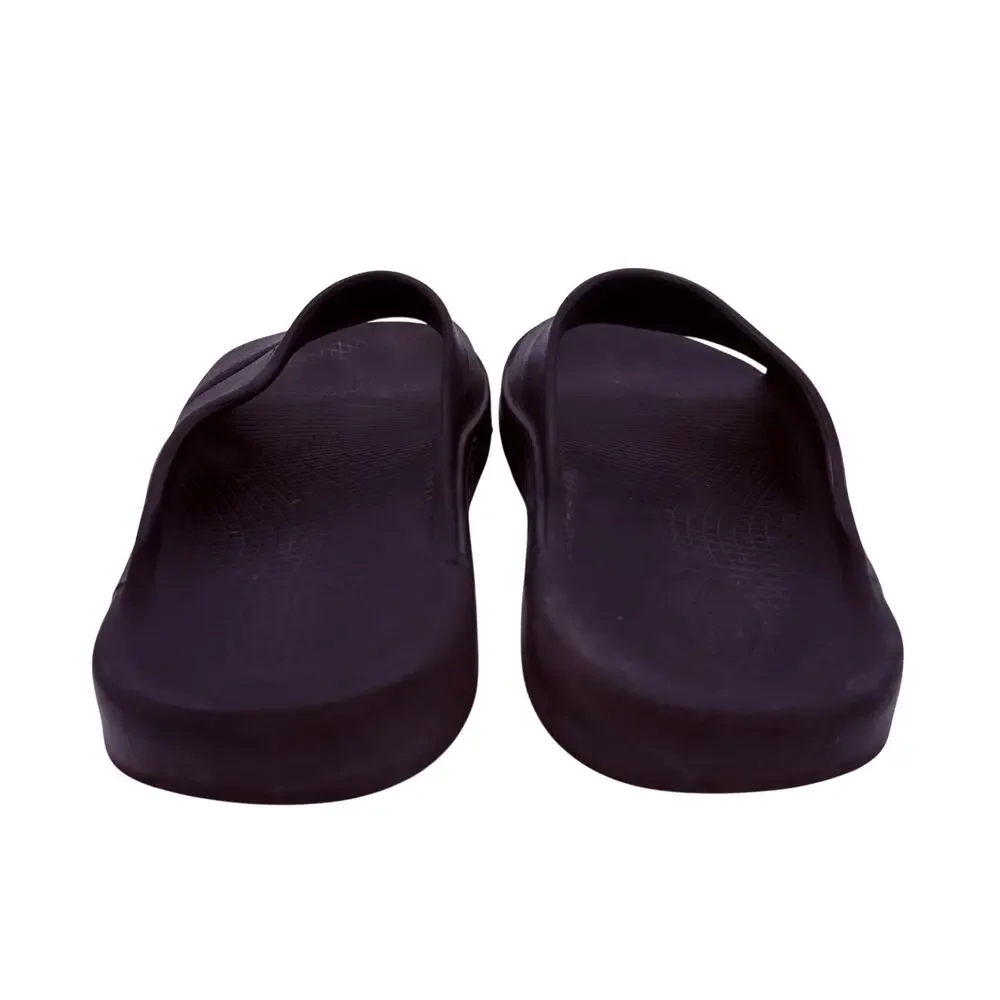 OOFOS Men's OOahh Recovery Black Slides Sandals Size 13